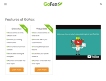 Tablet Screenshot of gofax.com.au